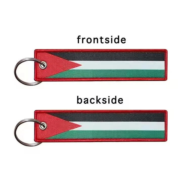 Woven Palestine Keychain/Tag